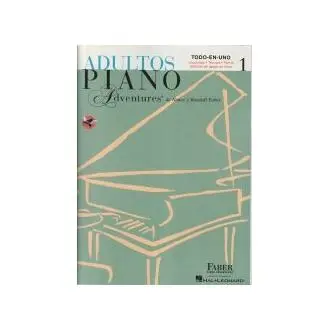 Libro Adultos Piano Adventures Libro 1 Spanish Edition Adult Piano Adventures Course Book 1 Faber FABER PIANO - 1