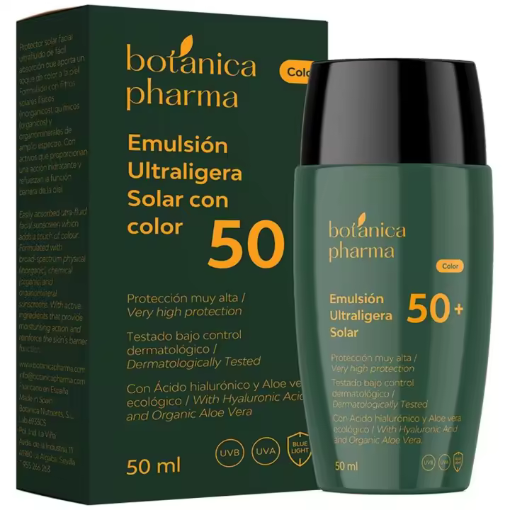 Emulsión Ultraligera Solar Spf50+ Color 50Ml - 1