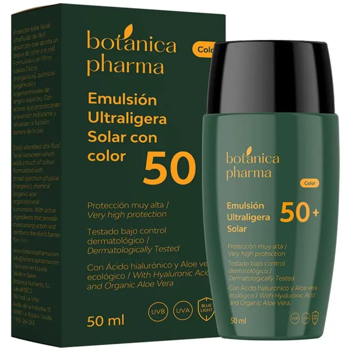 Emulsión Ultraligera Solar Spf50+ Color 50Ml - 1