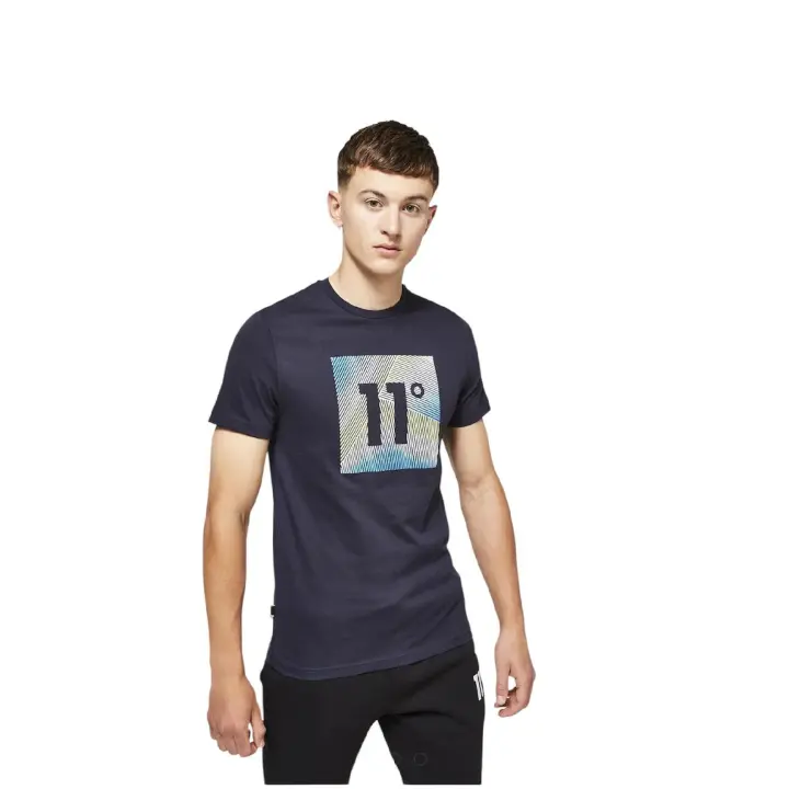 Eleven Degrees 11º .Camiseta Hombre 11D1121-006 Navy. - 1
