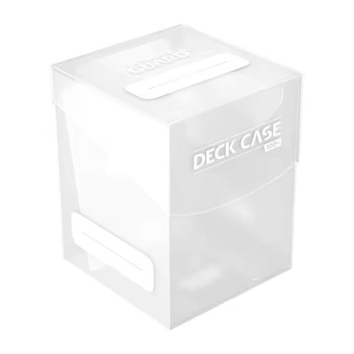 Caja de Cartas Ultimate Guard Deck Case 100+ Transparente - 1