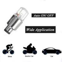 8Pcs Tapones De Válvula De Neumático Para Coche LED Coloridos Luces De Rueda Para Motocicleta Ciclismo Accesorios De Auto - details 5