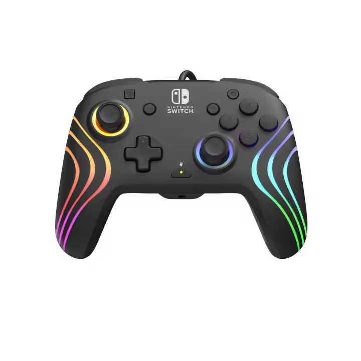 Afterglow Wave Wired Controller Negro - Mando para SWITCH - 1