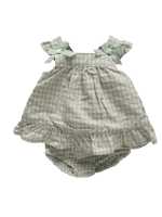 Vestido Mini Verde para Bebé Niña, Tallas de 1 mes a 18 meses - Yatsi - details 2