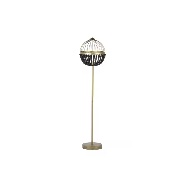 Lámpara de Pie Adda Home con Bolas de Metal y Madera - 1