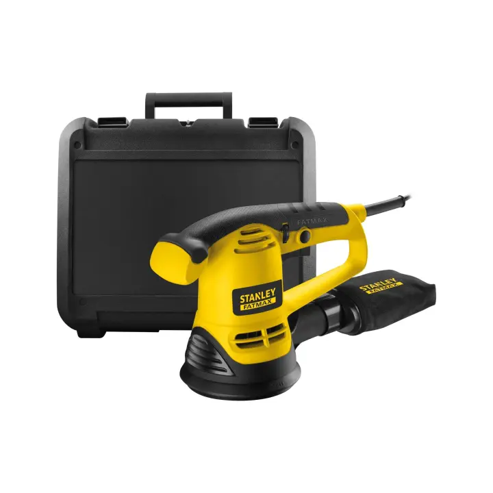Lijadora Rotorbital Stanley 480W - Potente Motor - Alta Calidad de Acabado - 1