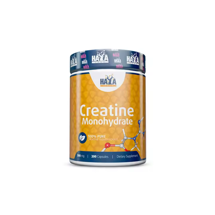HAYA LABS Sports Creatine Monohydrate 500 mg - 200 Caps. - 1
