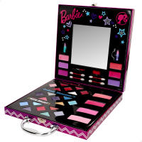 Barbie Maletín de maquillaje para niñas con espejo - details 0