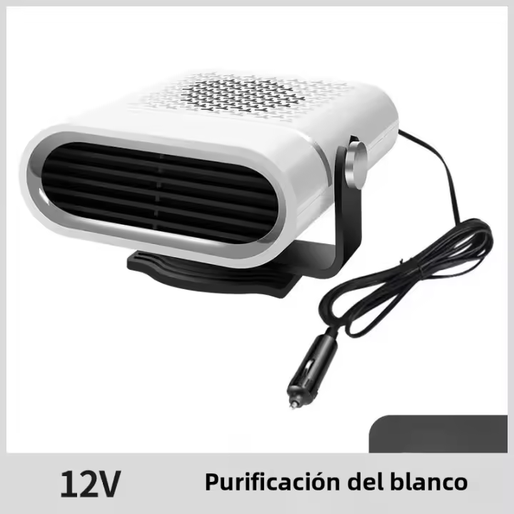 Nuevo Calentador Portátil De Coche 12V Con Ventilador Para Rápido Calefacción Pantalla Del Vidrio Paredes Desescarchas Deshielo Calentador Eléctrico Para Coche - 1