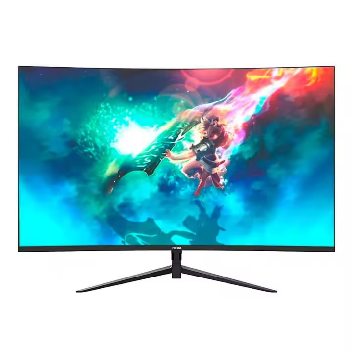 nilox NXM24CRV01 / Monitor 24" Curvo Gaming, Full HD Multimedia / Negro - 1