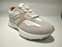 Zapatillas Mujer Green+Circle Venus. Beige  y Arena. Suela taqueada. Plantilla confort. - details 1