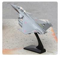 Modelo De Avión Militar Rafale Fighter De Aleación Regreso Acústico Y Óptico Adorno Juguete Para Coleccionistas Y Adultos - details 9