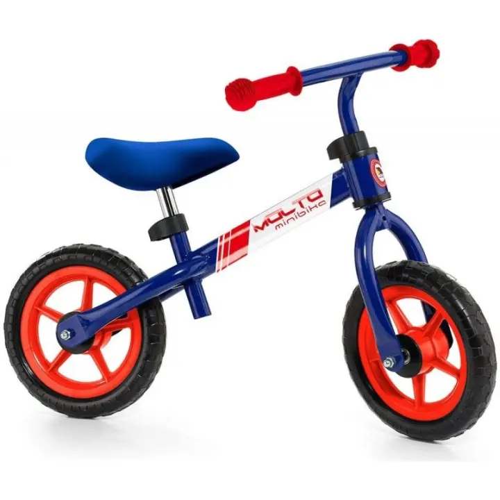 Bicicleta Infantil MOLTO, Sin Pedales, Azul - 1