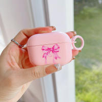 Funda Para Airpods 4 De Corea Rosa Con Lazo Protectora Y Antichoque Cubierta Para Bluetooth Inalámbrico Compatible Con Pro2nd 3 2 Caja De Carga - details 5
