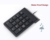 Teclado Numérico De Cable Mini 18 Teclas Para Portátil PC Y Escritorio Estilo Slim Compatible Con Laptop Y Desktop - details 4