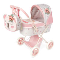 DeCuevas Toys,Coche de muñeca plegable con MOCHILA, muñecas de hasta 48 cm, bebes reborn el regalo para niñas (85079) Muñecas para niñas muñecas bebé. - details 0