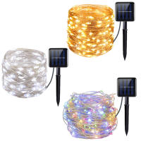 Luces De Fairy LED Solares Para Jardín Patio Camino Exterior Impermeables Para Bodas Navidad Decoración De Aves De Rueda De Luces - details 0