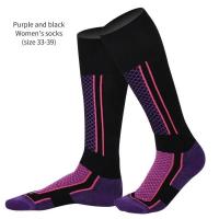 Calcetines De Esquí De Algodón Grueso Para Hombres Y Mujeres Calcetines Térmicos De Alta Elasticidad Absorción De Humedad Para Ciclismo Snowboard Fútbol Y Ocio Al Aire Libre - details 8