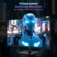 Titan Army Monitor Gaming Curvo 32 Pulgadas C32C1S, 260Hz, QHD 2K 2560 * 1440, 1ms GTG, 124% sRGB, 1500R VA Sin Marco, G-Sync & FreeSync, HDR 400, VESA, HDMI 2.1, DP 1.4, Windows Mac PC, For FPS MOBA RPG RTS Gaming, Office - details 0