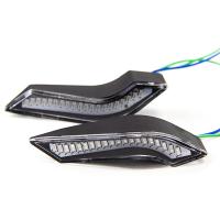 Espejos Retrovisores De Motocicleta Con Señales LED Flasheantes Luz De Giradiscos Indicador Mini LED Para Motocicleta Universal IP66 Impermeable - details 6