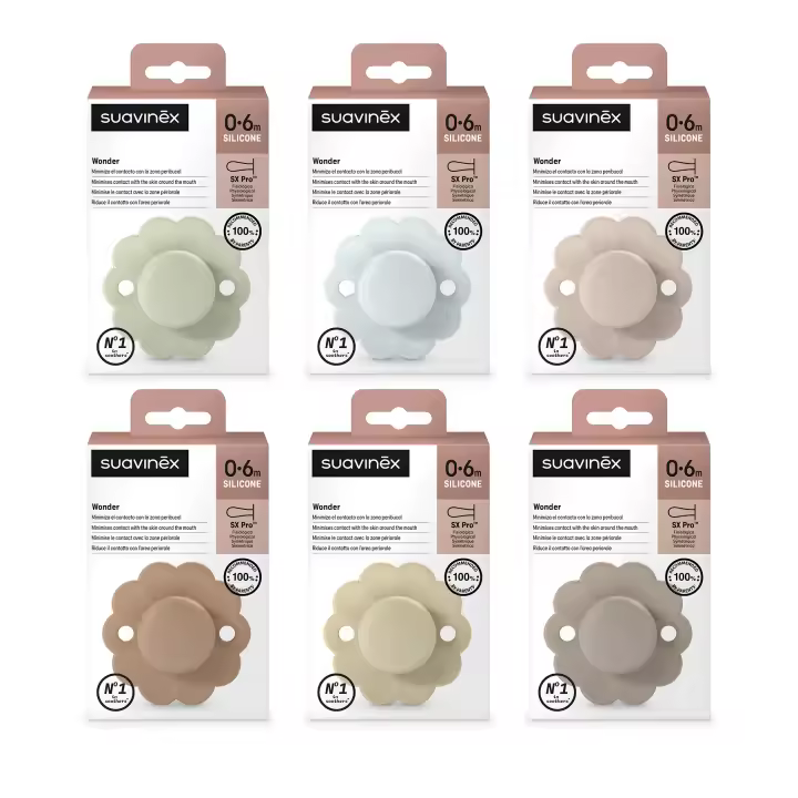 CHUPETE SILICONA FISIOLOGICO SUAVINEX WONDER SX PRO SOFT 0 - - 1