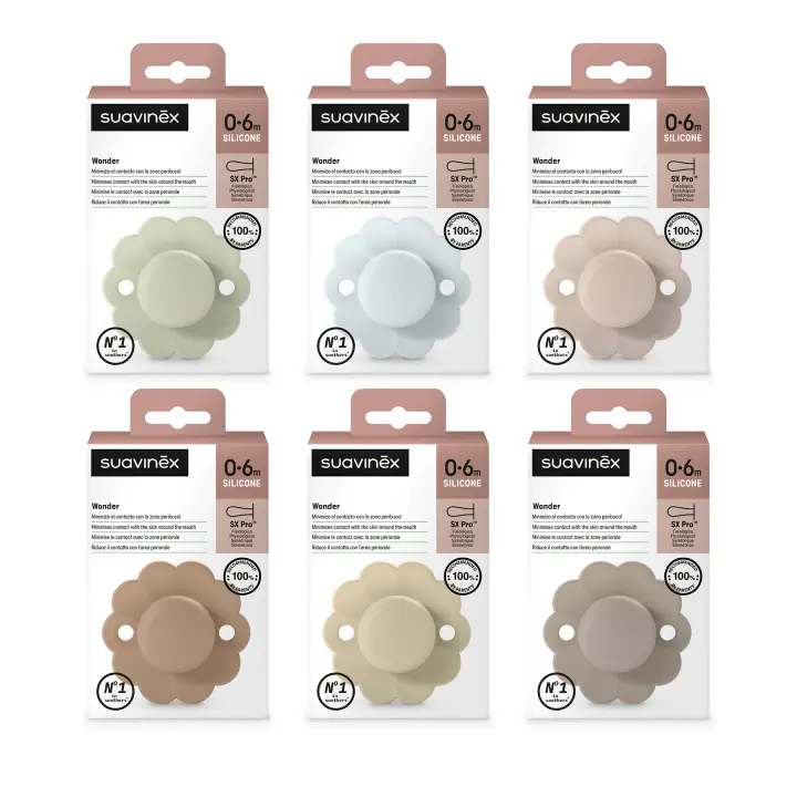 CHUPETE SILICONA FISIOLOGICO SUAVINEX WONDER SX PRO SOFT 0 - - 1