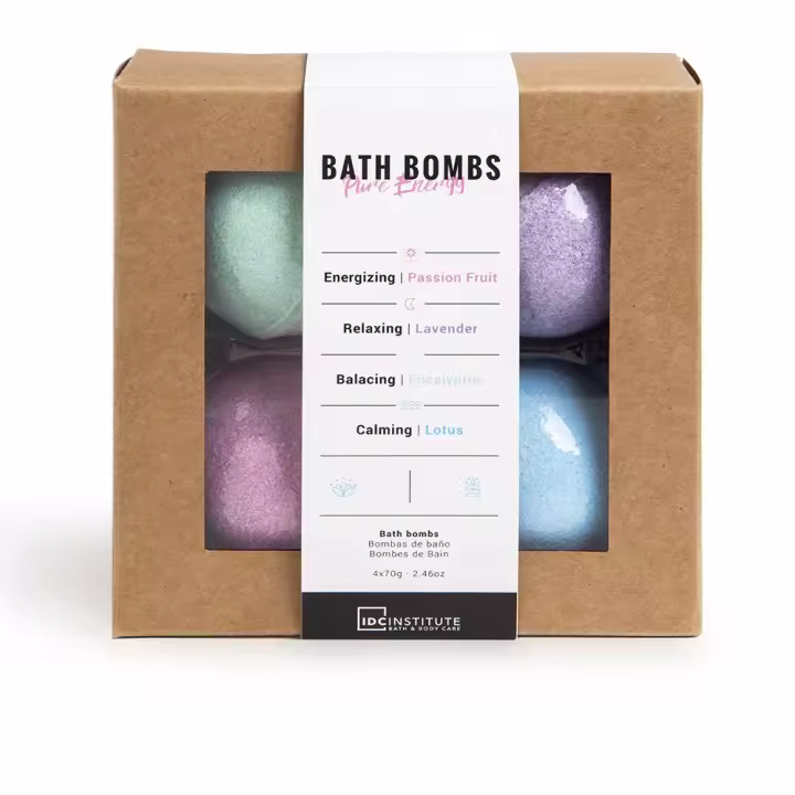 Higiene IDC Institute BATH BOMBS PURE ENERGY LOTE - 1