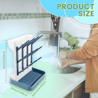 Estante De Secado Para Botellas De Bebé Espacioso Y Vertical Soporte Para Botellas Y Vajilla Herramienta De Cocina Organizadora - details 2