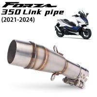 Pipe De Escape De Acero Inoxidable Para Honda Forza350 2021-2024 Modificación De La Línea De Escape De Scooter De 51mm - details 0