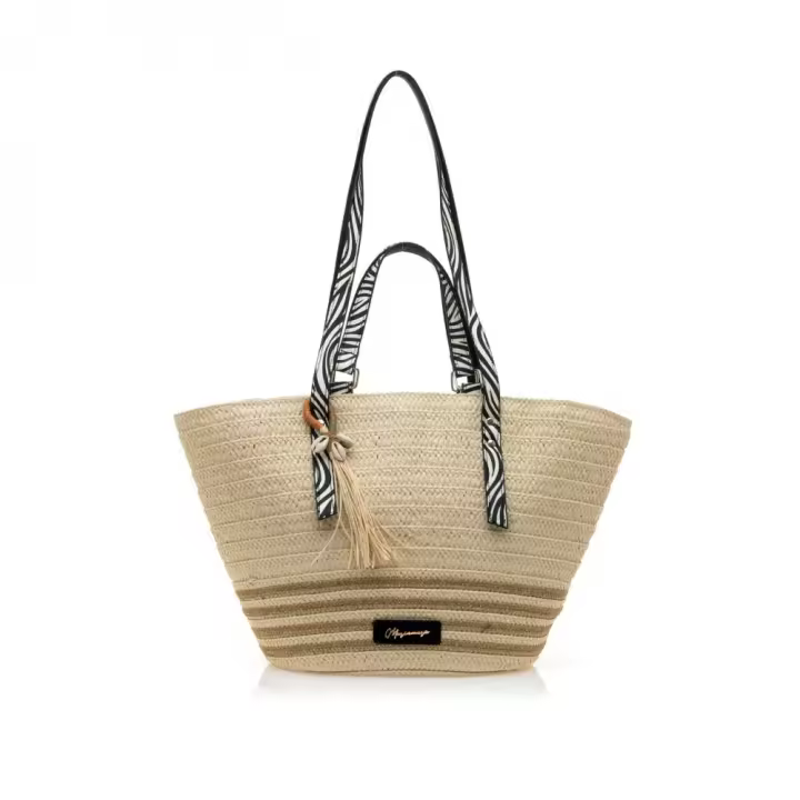 Bolsos sport de mujer MARIAMARE ACTON C58281 CAPAZO RAFIA NATURAL 35601 25V - 1