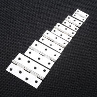 Juego De Bisagras De Puerta Mini Para Armario Y Gabinete Herramienta De Hardware Para Muebles Acero Inoxidable Universal - details 1