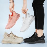 Tenis casuales para mujer: zapatos de malla ligeros y transpirables para caminar, trabajar y viajar, suela antideslizante, calzado cómodo para uso diario - details 4