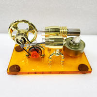 Kit De Modelo DIY De Motor De Agua Caliente Engin Stirling Experimento Científico Y Educativo De Física Potencia De Vapor Regalo Para Niños Y Adultos Masculinos - details 3