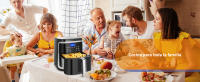AIGOSTAR Freidora de Aire sin Aceite 7L,1900W, Inteligente. Conexión Wifi.Pantalla LED táctil, 7 funciones preestablecidas + mantener caliente y modo manual, Libre de BPA - details 6