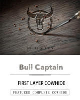BULLCAPTAIN Cartera De Cuero Genuino Para Hombre Pequeña Monedero RFID Con Portatarjetas Y Bolsillo Para Monedas Calidad Superior - details 0