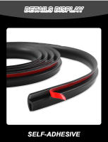 SEAMETAL Tira De Sellado Para Parabrisas Delantero De Coche Tipo H 2m Protector De Borde De Ventana Techo Impermeable Y Antiviento Relleno De Ranuras - details 3