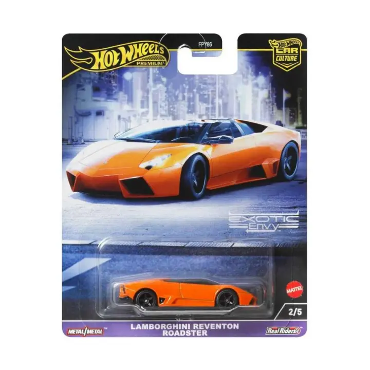 Hot Wheels Premium Exotic Envy Lamborghini Reventon Roadster 2/5 - 1
