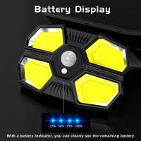 Luces de Seguridad Solares para Exteriores con Sensor de Movimiento - IP65 - 180LED - 3 Modos de Iluminación - Luz Solar para Puerta de Entrada, Jardín, Garaje - Marca No Especificada - details 4