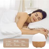 Difusor de Aromas USB 120ml - Ultra Silencioso (<36dB), Temporizador, 7 Luces LED Cambiantes, Aromaterapia para Hogar/Dormitorio/Oficina, Seguro Anti-Sequedad (Color Madera Clara) - details 4
