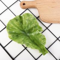 Simulación Hojas De Lechuga Verde Falsa Vegetal Modelo Realista Adorno De Lechuga Decoración Para Restaurante Y Ventanas De Tienda - details 3