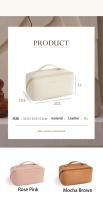Nueva Bolsa De Maquillaje Multifuncional Para Viajes Organizador De Cosméticos De Gran Capacidad Impermeable Para Mujeres Organizador De Baño - details 7