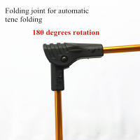 Rodillo De Repuesto De Plástico Para Soporte De Tenda Accesorio De Juntura Plegable Para Rotación Automática Componentes De Soporte De Tenda - details 3