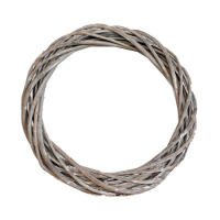 Anillo De Rattan 20/25/30CM Coronación De Valla De Paja Con Flores Artificiales Y Plantas Secas Para Decoración De Fiesta Boda Navidad - details 22