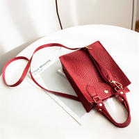 Bolso De Mano Para Mujer 2024 Moda Verano Bolso Cruzado De Hombro Solid Color Todoterreno Monedero De Mujer - details 2