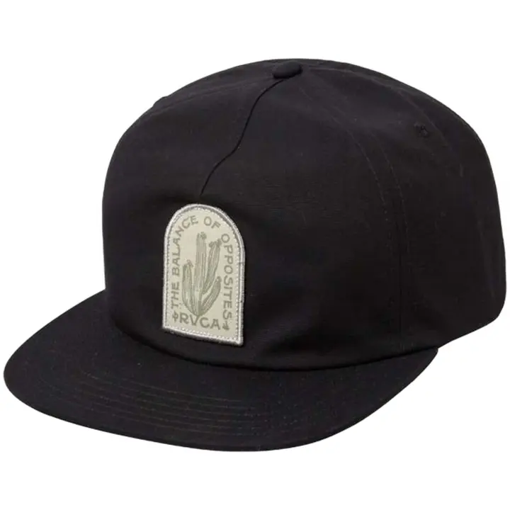 Gorra RVCA Sand Storm para hombre en color negro - 1