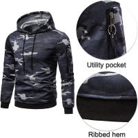 Conjunto De Deporte Para Hombre Dos Piezas Casual Jogging Cálido Transpirable Militar Táctico Con Sudadera Y Pantalones - details 5