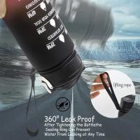 Botella De Agua Para Deportes Con Tapa De Desbloqueo Y Absorbedor De Tiempo Antirotura Y Fácil De Transportar Ideal Para Aventuras Al Aire Libre - details 2