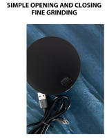 Molino De Tostador De Café Eléctrico Portátil USB Tipo-C Mini Molino De Semillas Para Espresso Y Especias Capacidad De Almacenamiento De Granos 25g - details 16
