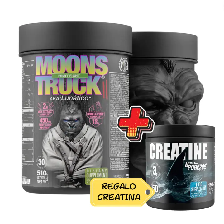 UNIDASDES LIMITADAS!!! OFERTA ÚNICA!!! MOONSTRUCK II (510gr) [El del mono] de Zoomadlabs --REGALOS CREATINA 150g ONE RAW ZOOMADLAB-- - 1