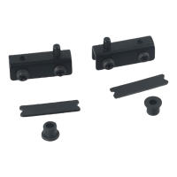 Juego De Bisagras De Puerta De Vidrio En Acero Inoxidable Resistente Al Rusticidad Para Perilla De Rotación En Esquina - details 14